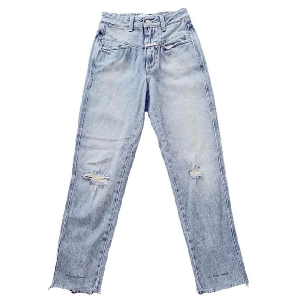 Closed Pedal Pusher Relaxed Premium Denim Jeans Size XS | Italy 38 Casual